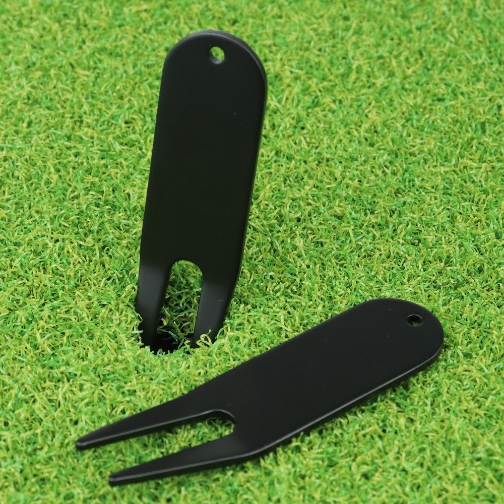 Divot Repair Tool - Golf Divot Reparatiegereedschap Buigbaar Aluminiumlegering Fairway