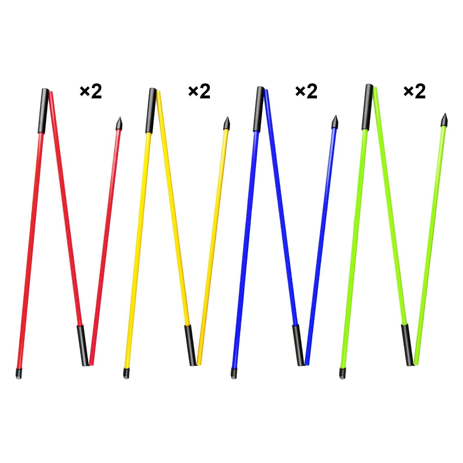 Golf Equipment Guide - Golftrainingsmateriaal Uitlijningsstokken Swing Path en Setup