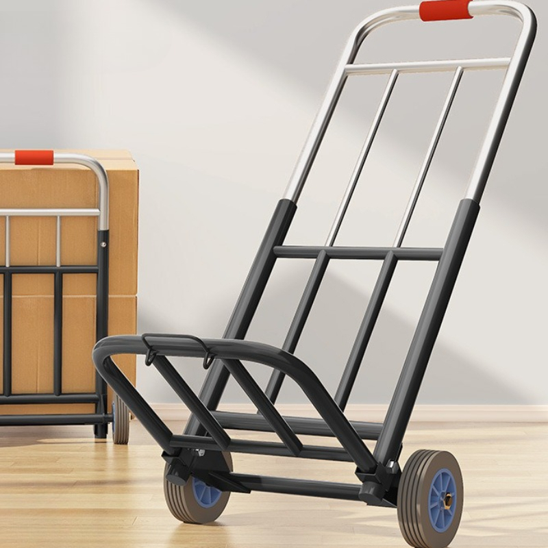 Pull Cart Fold - Zware opvouwbare trolley, slijtvaste stille wielkar,