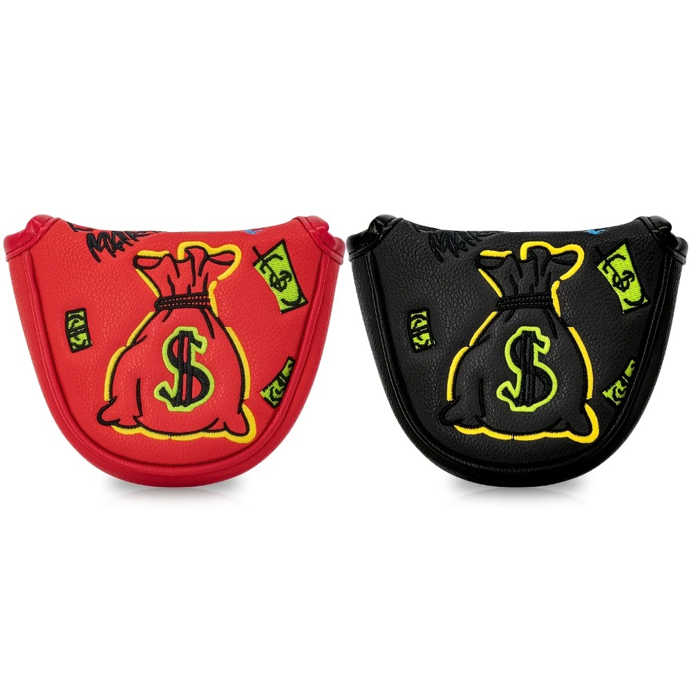 Golf Equipment Suppliers - Golfputterhoes | Halfronde PU clubhoofdbeschermer, premium