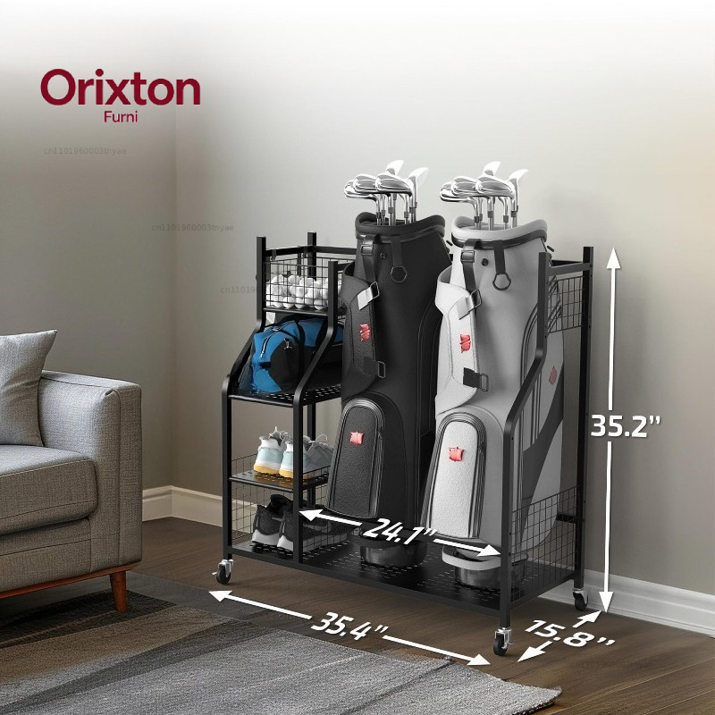 Opbergrek voor golftassen, dis - Golf Equipment Garage Storage recensie en prijs