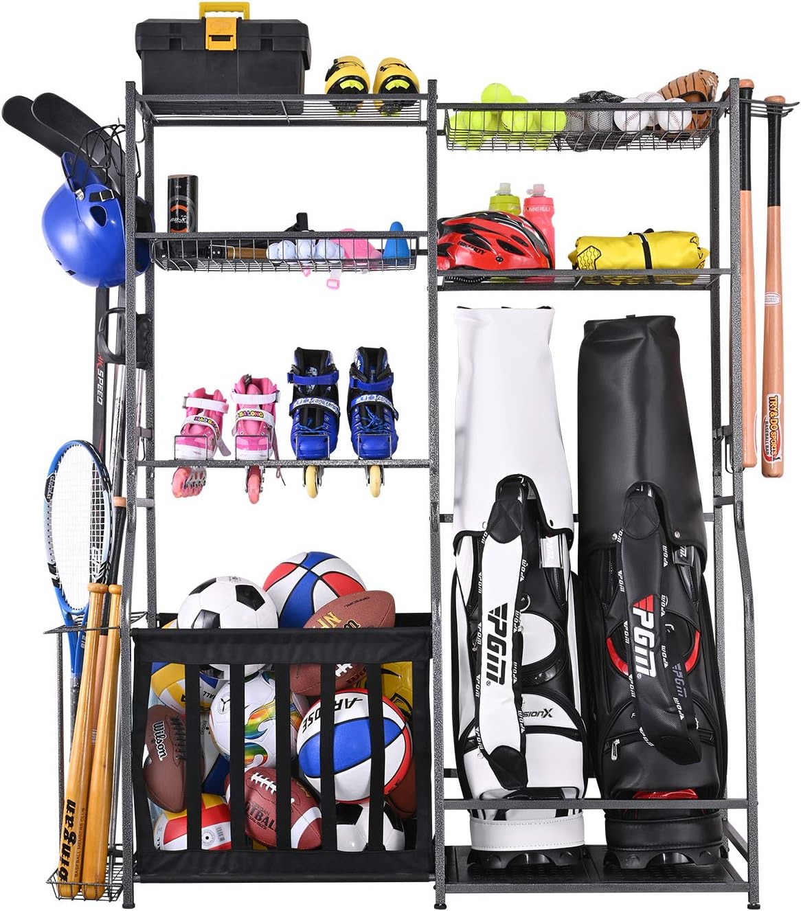 Garage sportartikelen opbergst - Golf Equipment Garage Storage recensie en prijs