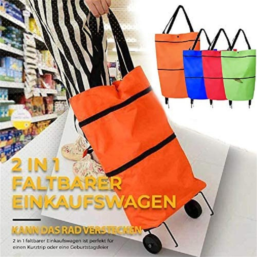 Kleine trekwagen Draagbare boo - Pull Cart Fold recensie en prijs