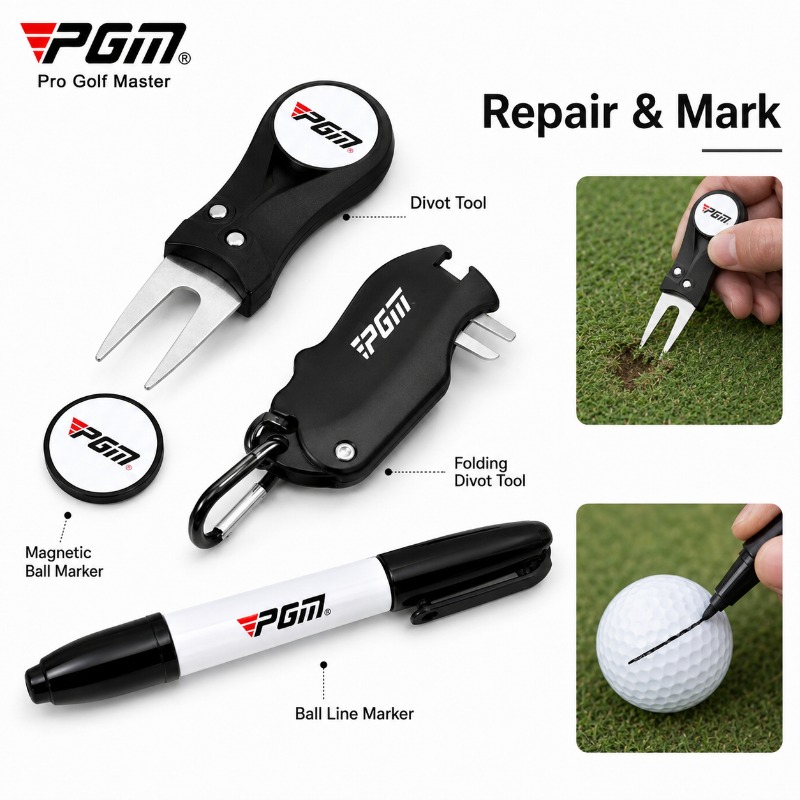 PGM Golf Club Cleaning Kit Mic - Divot Repair Tool recensie en prijs