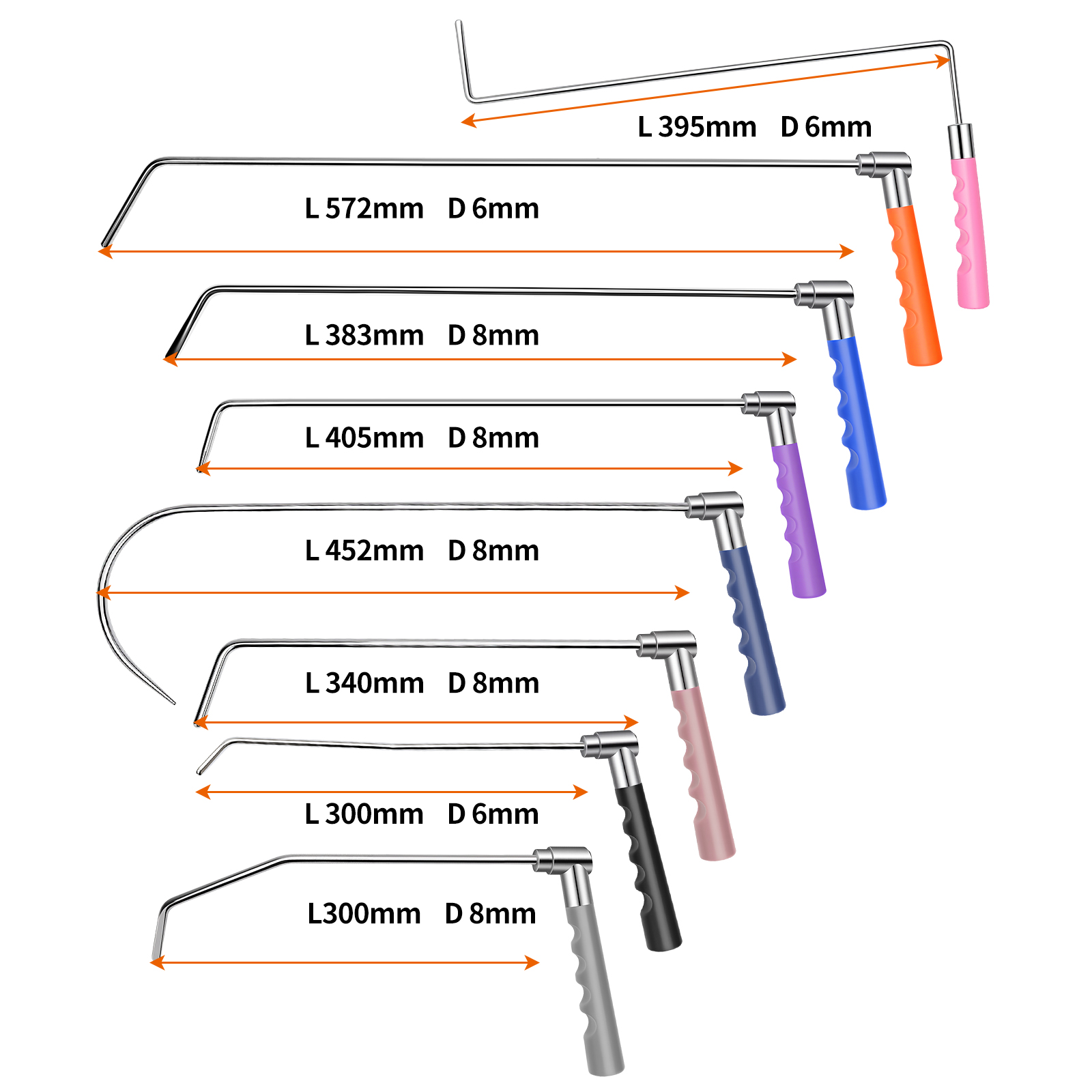 8-delige PDR deukreparatieset  - Divot Repair Tool recensie en prijs