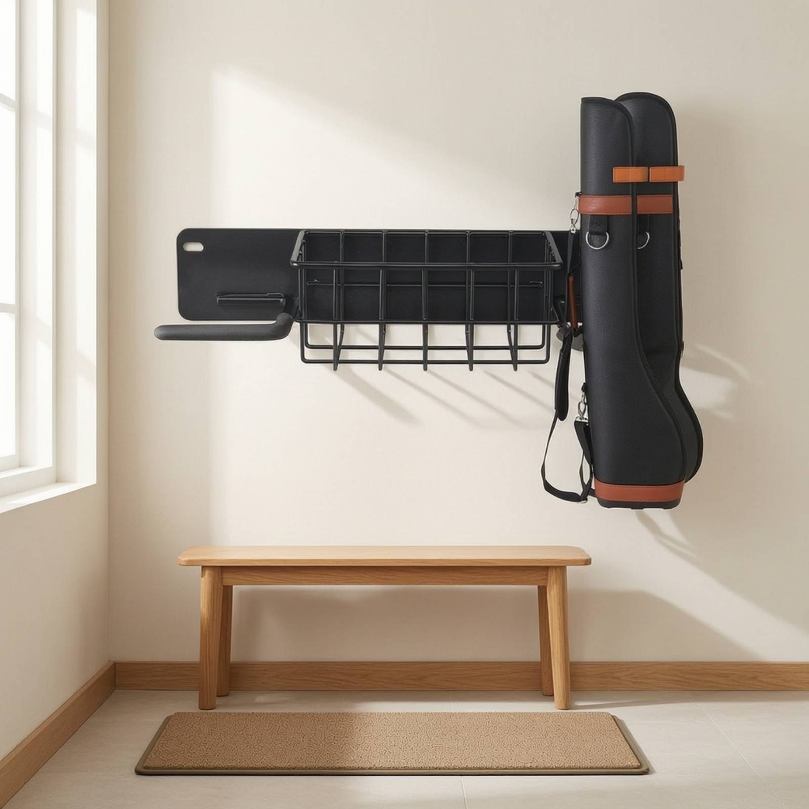 Golfopbergrek Aan de muur gemo - Golf Equipment Garage Storage recensie en prijs