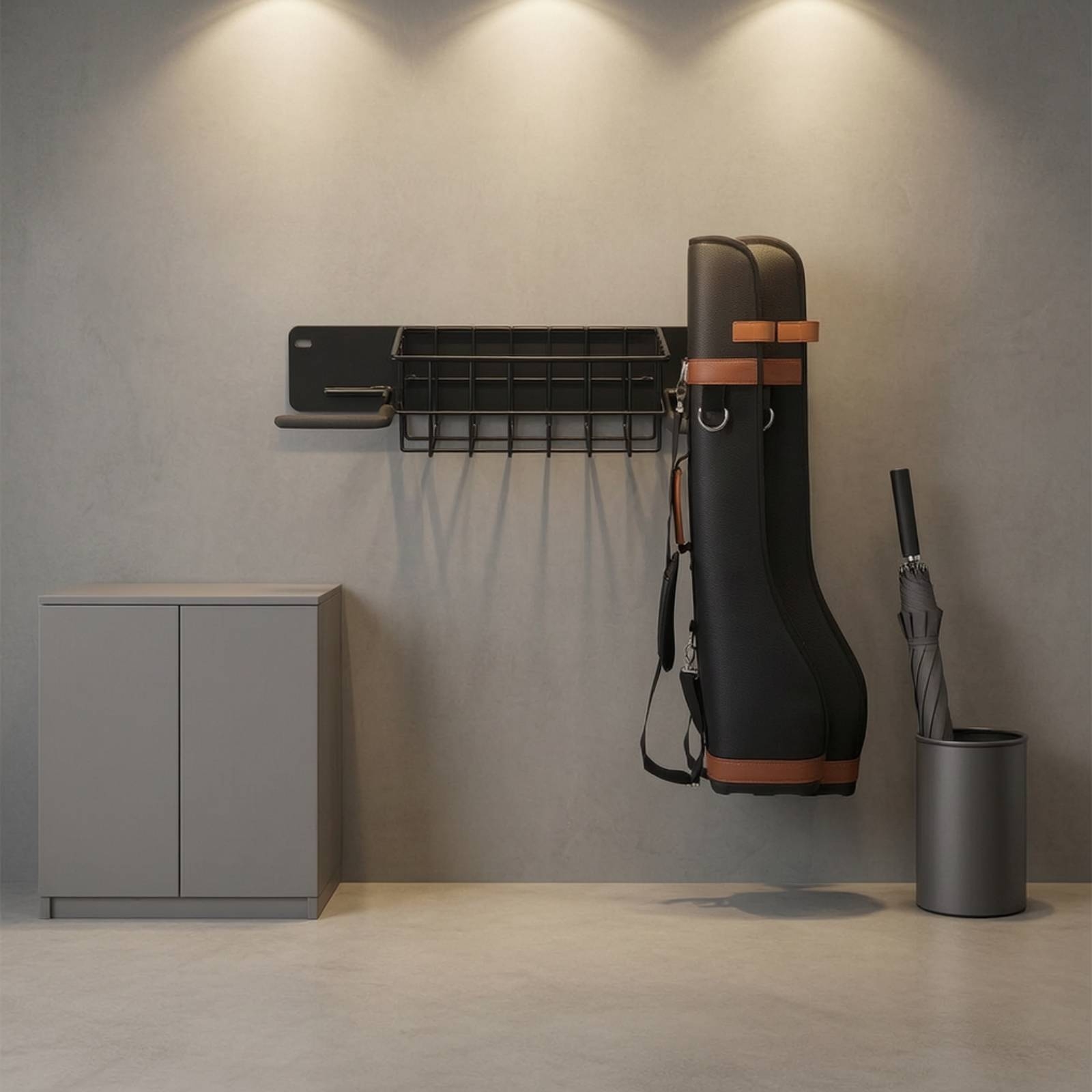 Golfopbergrek Aan de muur gemo - Golf Equipment Garage Storage recensie en prijs