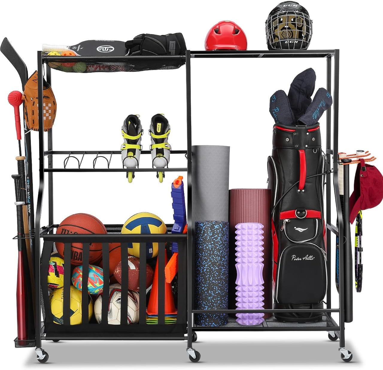 Garage sportartikelen organize - Golf Equipment Garage Storage recensie en prijs